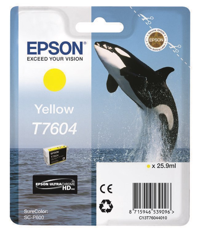 Ink-Jet Epson T76044010 gul - 1