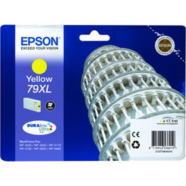 Ink-Jet Epson T7902 gul - 1