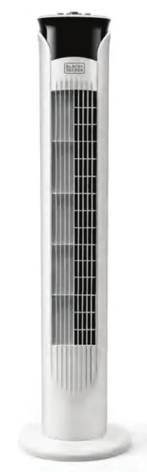 X Pelarfläkt Vit 81cm - 810mm - 1