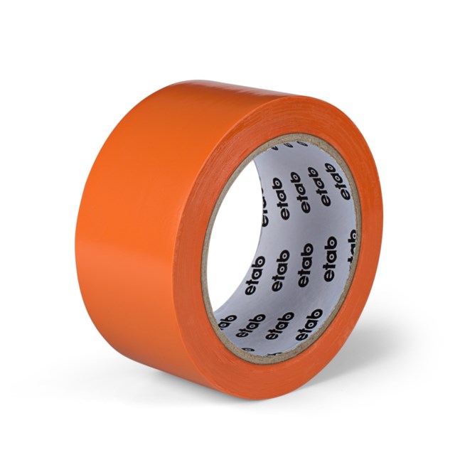 Byggtejp orange 50mmx60m - 50mmx60m - 1