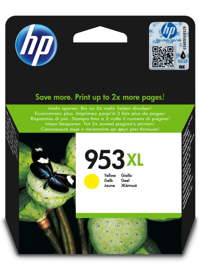 Ink-Jet Hp 953XL gul - 20ml - 1