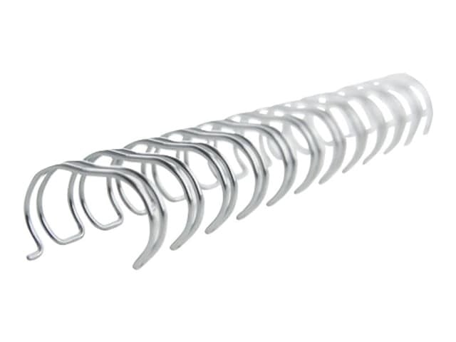 Metallspiral GBC 3:1 A4 No 7 11mm vit 100st/fp - A4 11mm - 1
