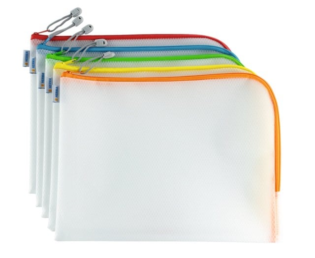 Förvaringspåse Herma 36x28cm (A4+) sorterade färger - 360x280mm - 1