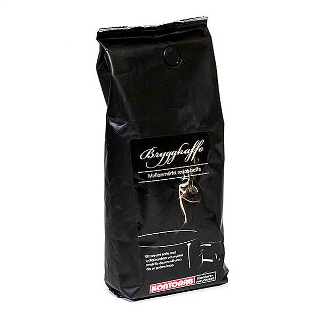 Kaffe KONTORAB Bryggmalet mellanmörk 450gr - 450g - 1