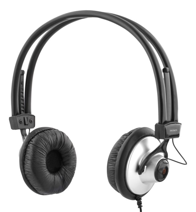 Hörlurar Med Volymkontroll 2.2m Kabel - 1