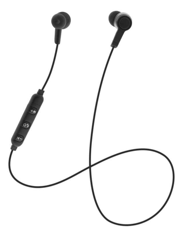 BT110 In-Ear BT Hörlurar Med Mikrofon Kontrollknappar Svart - 1