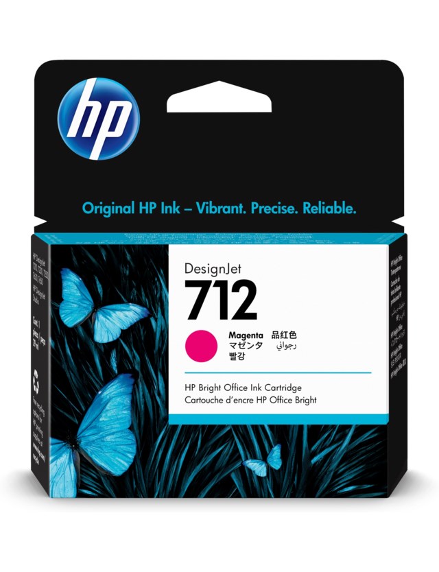 Ink-Jet HP No 712 29ml magenta - 29ml - 1