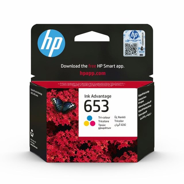 Ink-Jet HP No 653 3-färg - 1