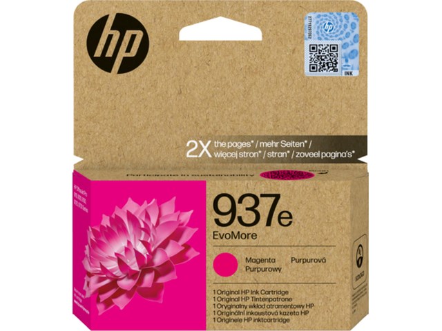 Ink-jet HP 937e EvoMore magenta - 1