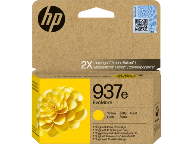 Ink-jet HP 937e EvoMore gul - 1