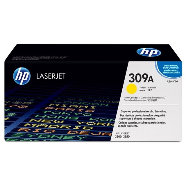 Lasertoner Hp Lj 3500 Gul - 1