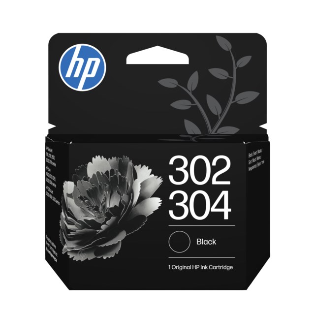 Ink-Jet HP 302/304 svart - 1