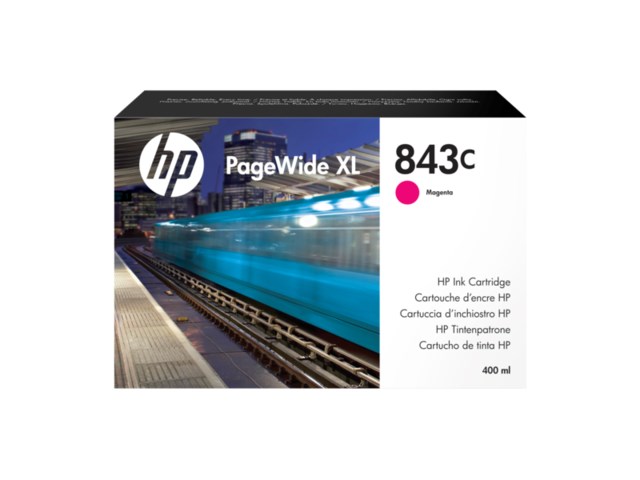 Ink-Jet HP 843C PageWide XL magenta - 400ml - 1