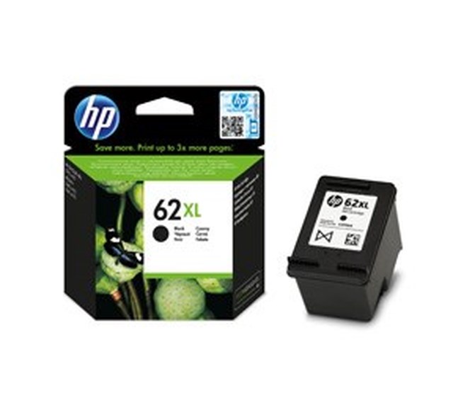 Ink-Jet HP No 62 XL svart - 1