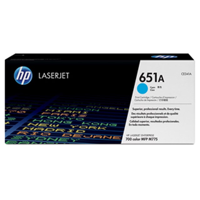 Lasertoner HP 651A cyan - 1