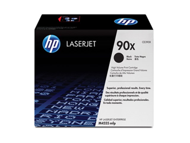 Lasertoner HP CE390X Svart - 1