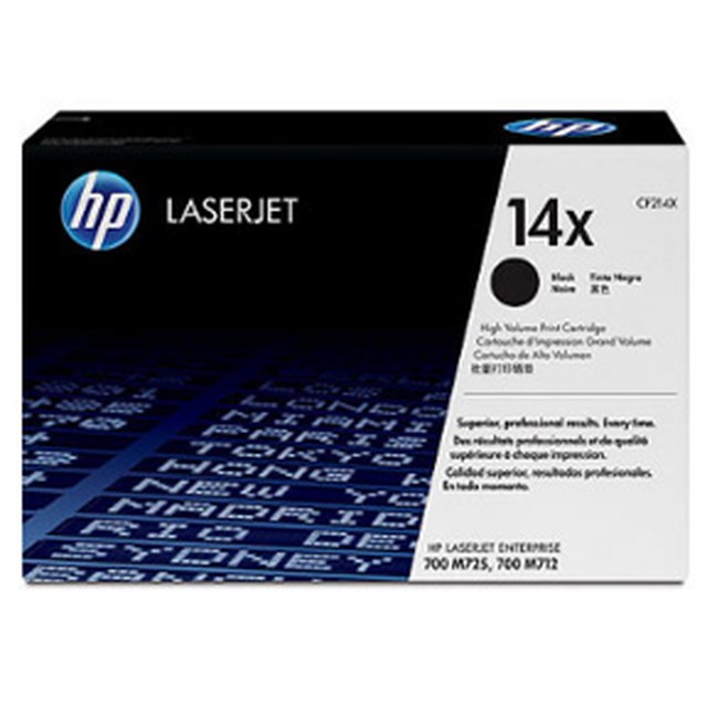 Lasertoner HP 14X Svart - 1