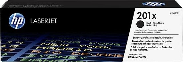 Lasertoner HP 201X svart 2-pack - 1