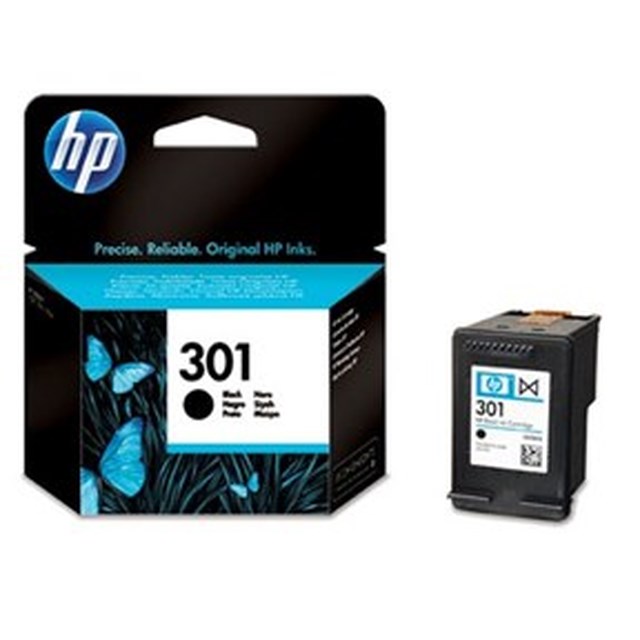 Ink-Jet HP No 301 svart - 3ml - 1