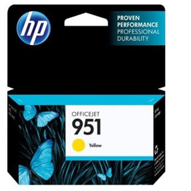 Ink-Jet HP 951 gul - 1