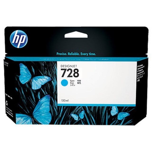Ink-Jet HP 728 cyan 130ml - 130ml - 1