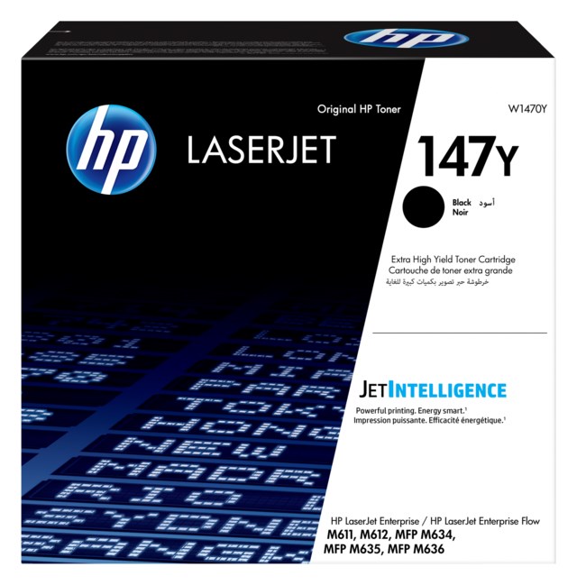 Lasertoner HP 147Y svart - 1