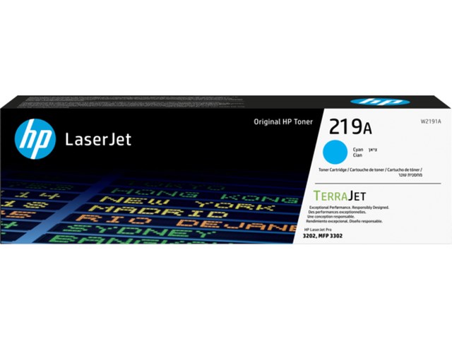 Toner HP LaserJet cyan 1200 sidor - 1
