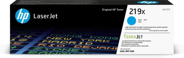 Toner HP High Yield LaserJet cyan 2500 sidor - 1
