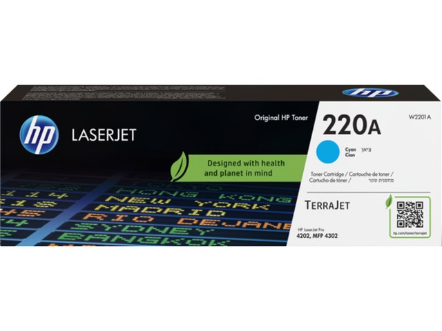 Lasertoner HP 220A cyan - 1
