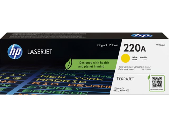 Lasertoner HP 220A gul - 1