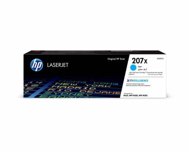 Lasertoner HP Color LaserJet Pro 207X cyan - 1