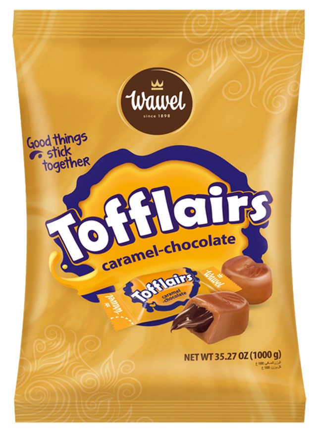 Godis kola Tofflairs Choklad, 1 kg - 1