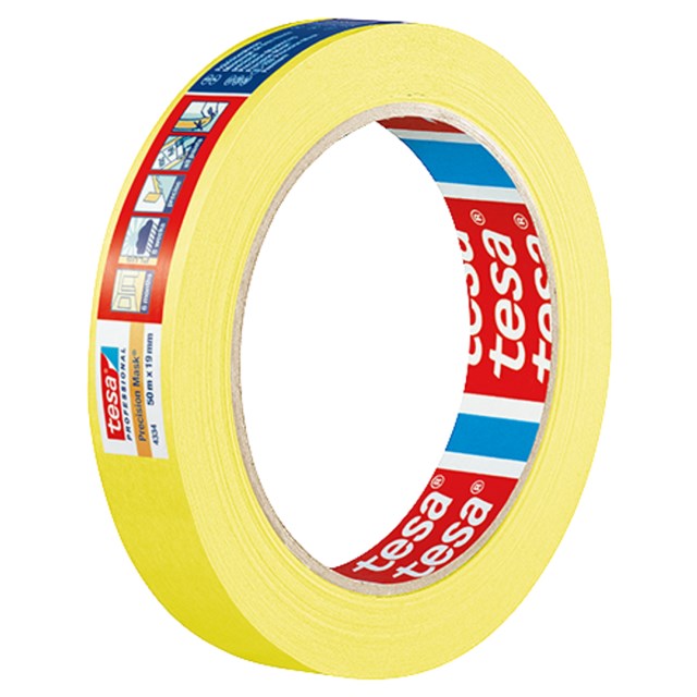 Maskeringstejp Tesa Precision 4334 50mx19mm - 19mmx50m - 1