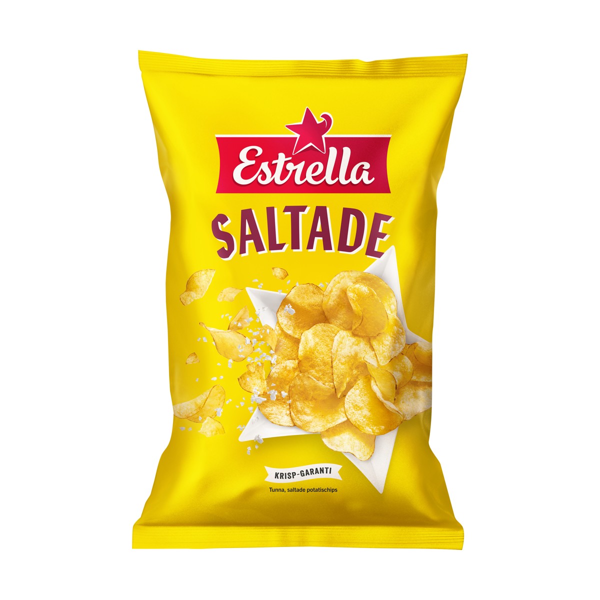 Chips Estrella Saltade Portionspåsar, 27x40g - Fika, Dryck & Kök - Godis & Skafferi - Snacks, Nötter & Bars