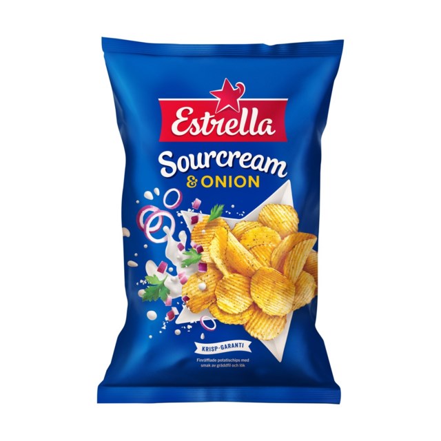 Sourcream & onion chips 27x40g - 1