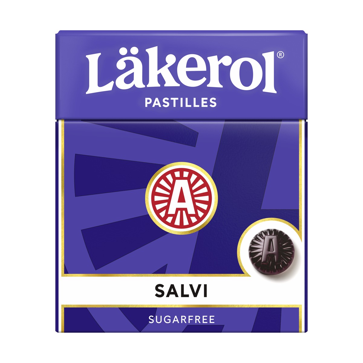 Halstablett Läkerol Salvi Salmiak, sockerfri, 25g - Fika, Dryck & Kök - Godis & Skafferi - Godis & Choklad