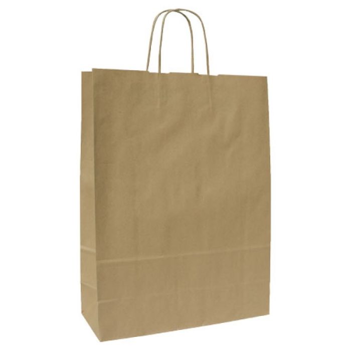 Papperskasse Earth, brun, 240x110x310 mm, 200 st - Kontor & Papper - Butik & Skyltning - Butikspåsar & Kassar