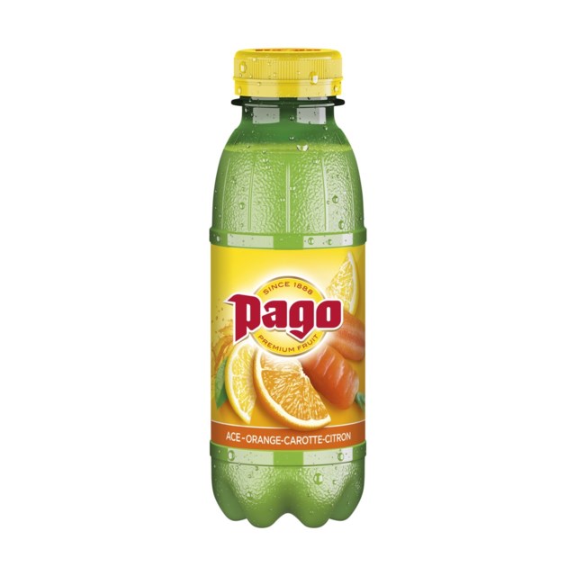 PAGO Apelsin/Morot/Citron 12x20 cl - 1