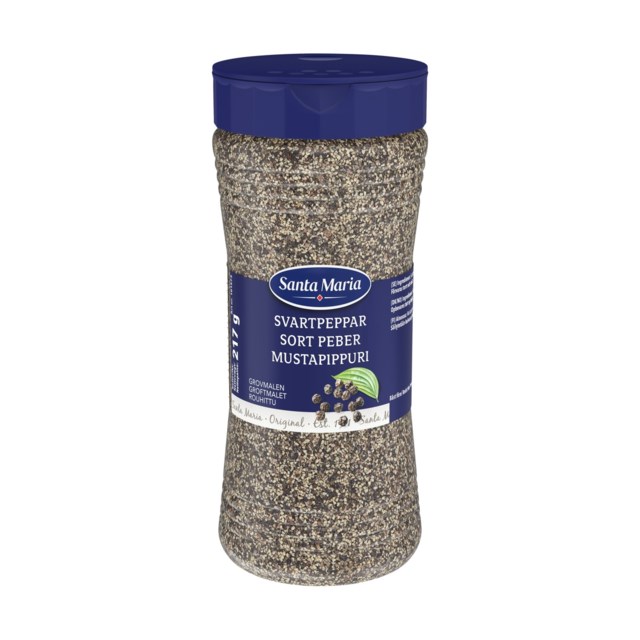 Svartpeppar Grovmalen 217g - 1