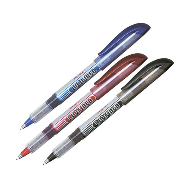 Fiberpenna Penac Liqfiner fin röd - 1