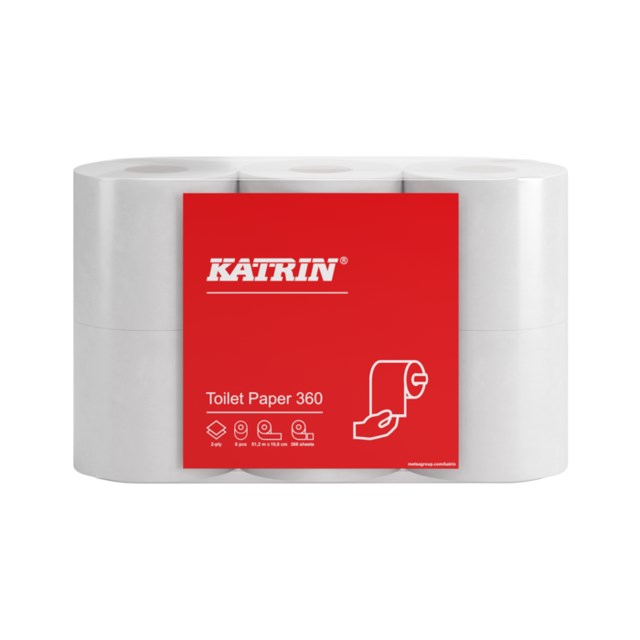 Toalettpapper Katrin Basic 360 2-lags 50m 42rl/fp - 50m - 1