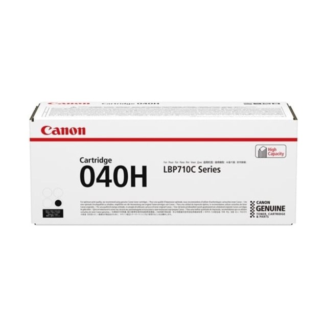 Lasertoner Canon CRG 040H svart - 1