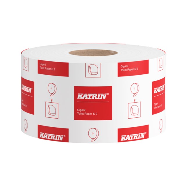 Toalettpapper Katrin Classic Gigant S2 2-lags 200m 12rl/fp - 200m - 1