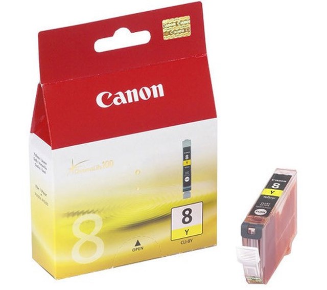 Ink-Jet Canon CLI-8Y gul - 13ml - 1
