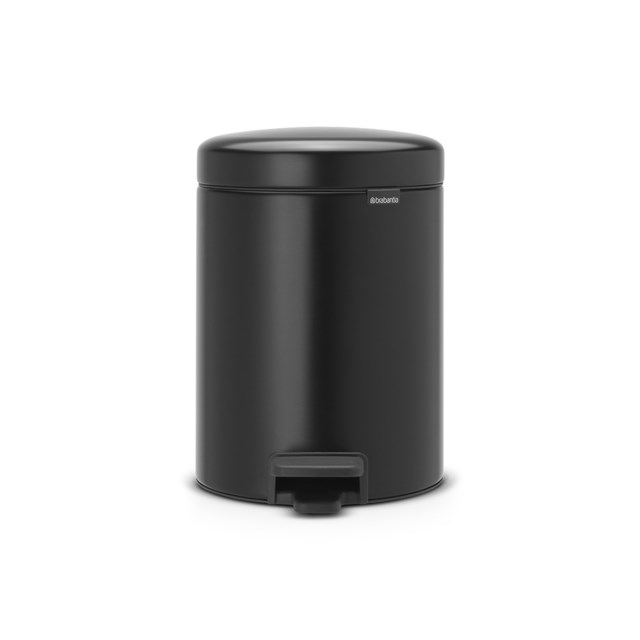 Pedalhink Brabantia NewIcon 5L svart - 291x205x205mm - 1