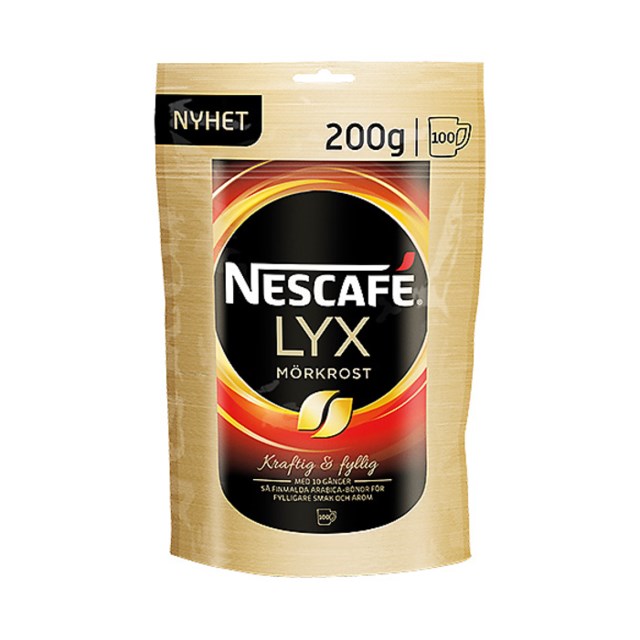 Nescafe Lyx Mörkrostat 200g - 200g - 1