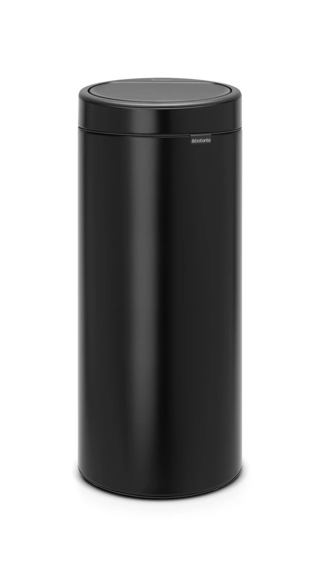 Papperstunna Touch Bin New 30L matt svart - 295x320x720 - 1