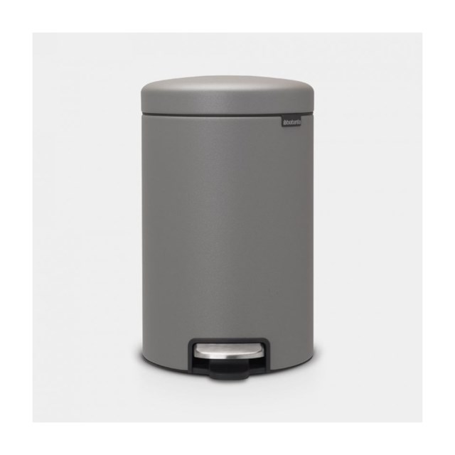 Pedalhink Brabantia NewIcon 12L grå - 411x251x251mm - 1