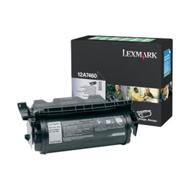 Lasertoner Lexmark T630/ 632 Svart - 1