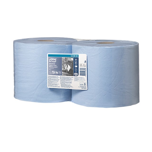 Torkpapper Tork W1/W2 extra kraftigt blått 255m - 255m - 1